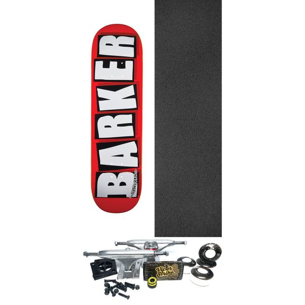 Quasi Skateboards Dane 'Barker 3' Skateboard Deck - 8.5" x 32.125" - Complete Skateboard Bundle